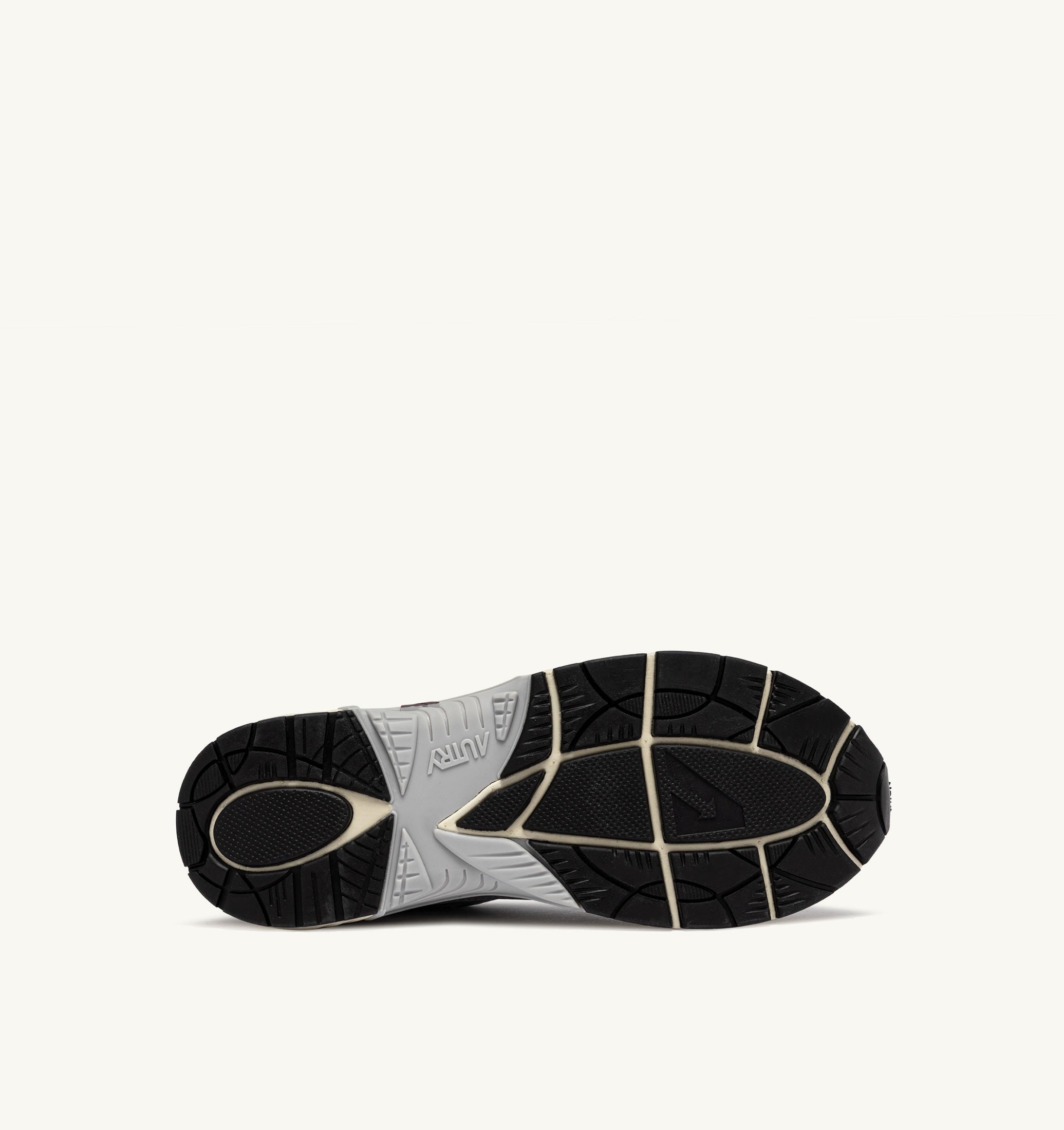 SNEAKERS HYPERWAY IN PELLE SINTETICA E MESH ARGENTO HARBOR MIST E FIG