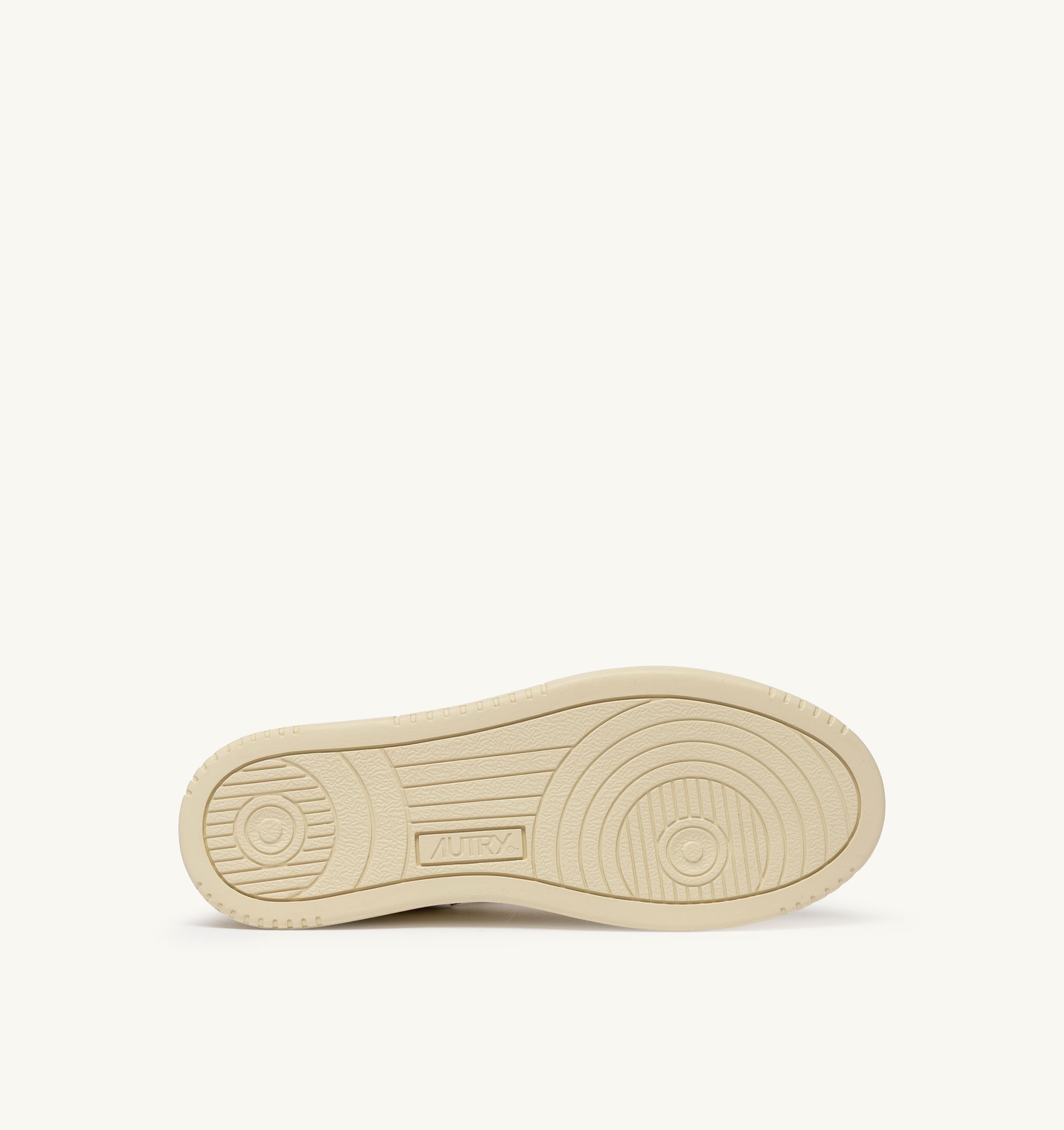 SNEAKERS MED-WAY IN PELLE COLORE MARSHMALLOW E ARGENTO