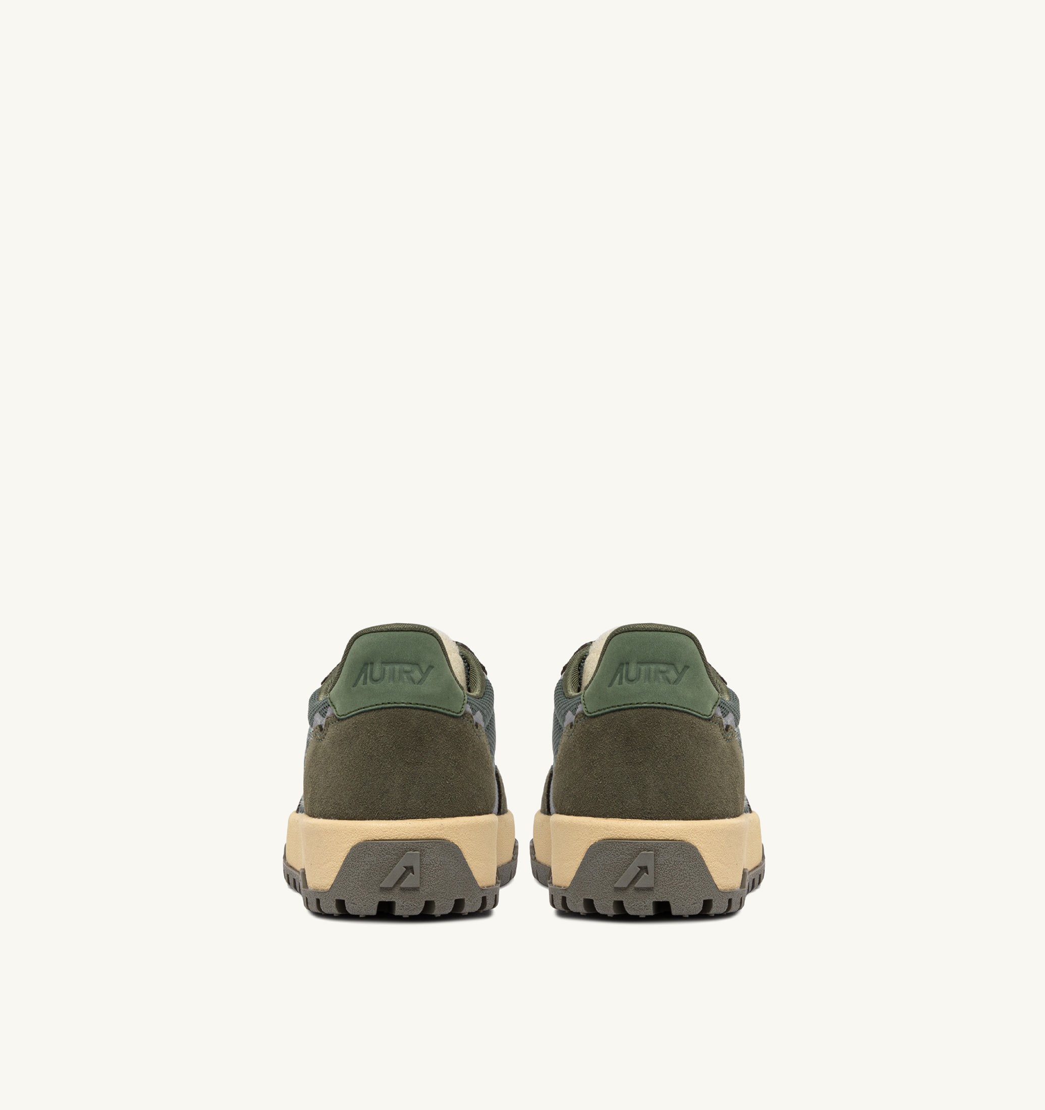 SNEAKERS WILDPACE LOW IN MESH E SUEDE COLORE SCHIO E MILITARY
